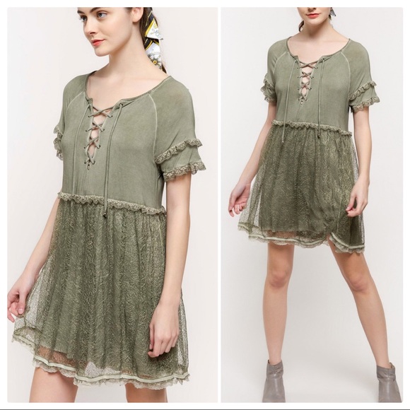 Sophia Boho Burnout Black Dress - Picture 6 of 10